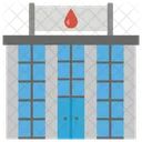 Blood Bank Blood Storage Blood Donation Center Icon