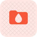 Blood Donation Folder  Icon