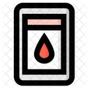 Blood Donor App Mobile Application Application Icon