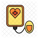 Blood Pressure Monitor Medical Tool Icon