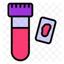 Blood Sample Blood Test Blood Research Icon