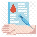 Blood Test  Icon