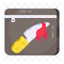 Bloody Knife Dripping Knife Murder Tool 아이콘