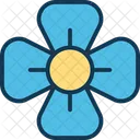 Bloom Blooming Decorative Flower Icon