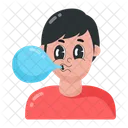 Blowing Bubble  Icon