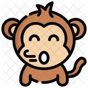 Blowing Monkey  Icon