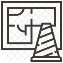 設計図、建築、建設 アイコン