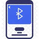 Bluetooth Wireless Connectivity Pairing Data Transfer Symbol