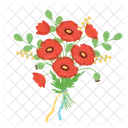 Blume Blumenstrauss Mohn Symbol