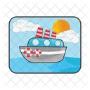 Sea Boat Ocean Icon