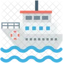 Boat Cruise Ship Icon