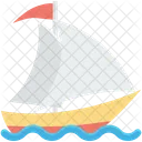 Boat Gaff Cutter Icon