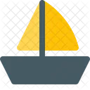 Sloop Boat Ship Icon