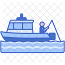 Boat Fishing  Icon