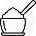 삶은 쌀  아이콘