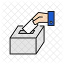 Conjunto De Iconos De Contorno Relleno A La Derecha De Votacion Los Iconos Se Crean En Una Cuadricula De Pixeles De 64 X 64 Pixeles Disfrutemos Por Favor Icono