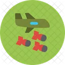 Bomber Military Plane Icon