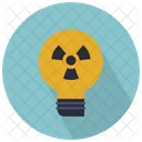 Bombilla Nuclear Nuclear Radiacion Icono