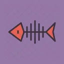 Bone Fish Seafood Icon