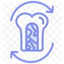 Bone Marrow Duotone Line Icon Icon