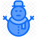 Boneco De Neve Neve Temporada Ícone