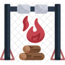 Bonfire Camping Campfire Icon