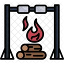 Bonfire Camping Campfire Icon