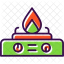 Bonfire Burn Energy Icon