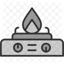 Bonfire Burn Energy Icon