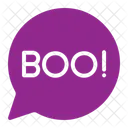 Boo Bubble Chat Communications Icon