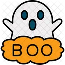 Boo Ghost Halloween Icon