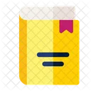 Book Education Pencil Icon