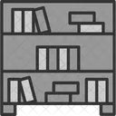 Book Bookcase Bookshelf Icon