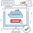 Book A Cruise  Icon