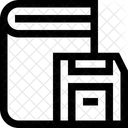 Book floppy disk  Icon