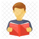 Book Reading Learning Novel Reading Icon