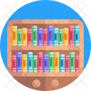 Books Book Shelf Book Shelves Icon