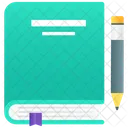 Book Write Manuscript Booket Icon