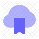 Bookmark Cloud  Icon