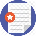 Bookmark Important Document Icon