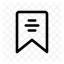 Bookmark List  Icon