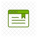 Bookmark Website  Symbol