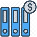 Business Books Binder Icon