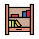 Bookshelf Book Rack Books Icon