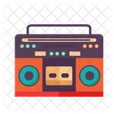 Boombox Music Stereo Icon