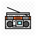 Boombox Stereo Cassette Cassette Player Icon