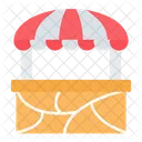 Stall Food Kiosk Icon