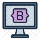 Bootstrap Web Code Icon