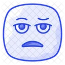 Bored Boring Emoji Icon