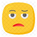 Bored Boring Emoji Icon